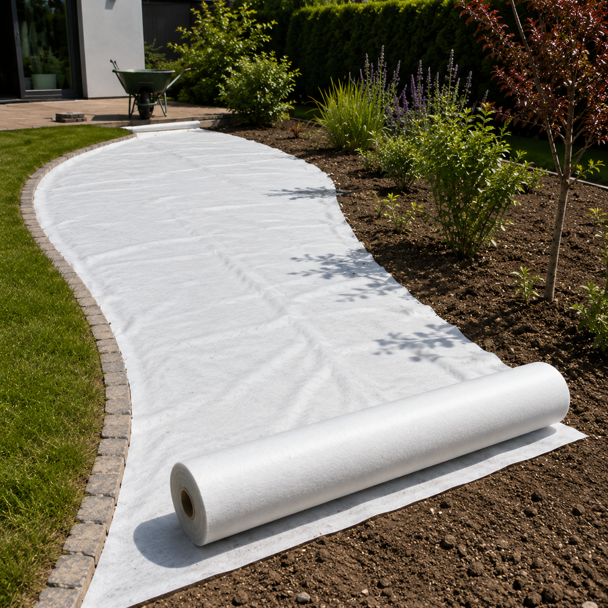 Géotextile 100 g/m² — largeur 2 m